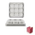 thumbnail image 1 of JuDWoC Silicone Cake Mold 7.87 Inch Flexible Baking Pan 1PC Food Grade Non Stick Pastry Dough Casting Base Reusable Detailed Geometric Form for Chocolate Candy Jelly Handmade Soap, 1 of 8