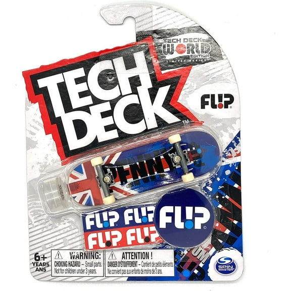 JuIShareE Tech Deck World Edition Limited Series - Flip Tom Penny International Deck