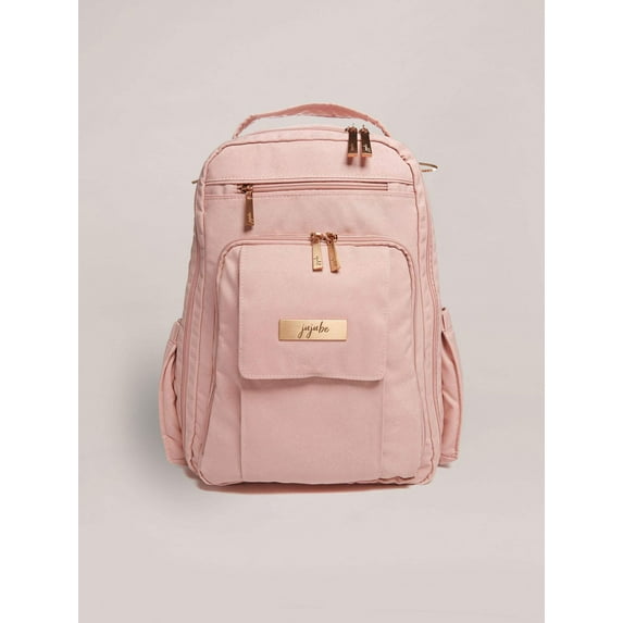 JuJuBe Be Right Back Structured Diaper Backpack - Pink Blush Chromatics