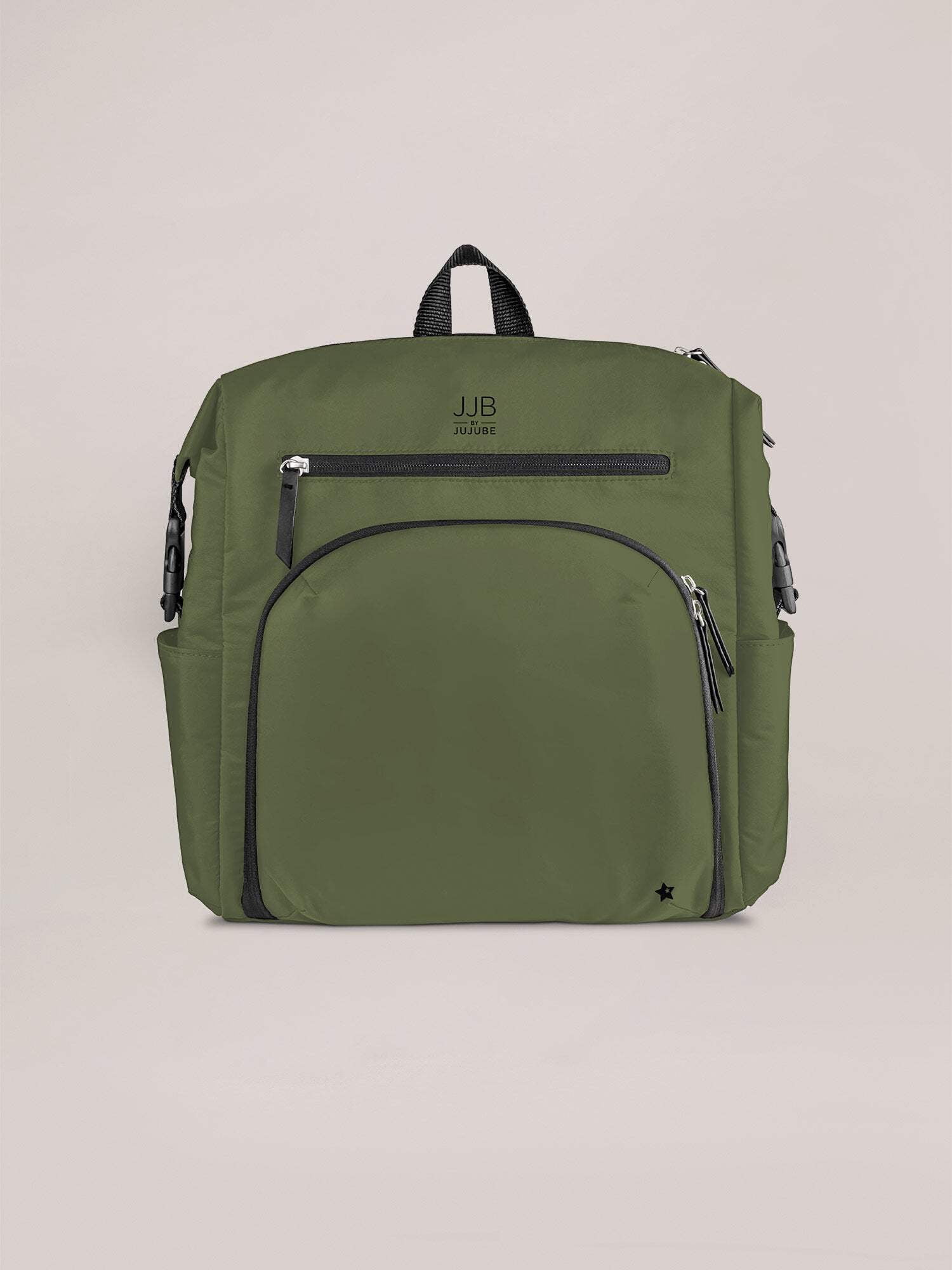 JuJuBe Modern Backpack Diaper Bag - Green Olive
