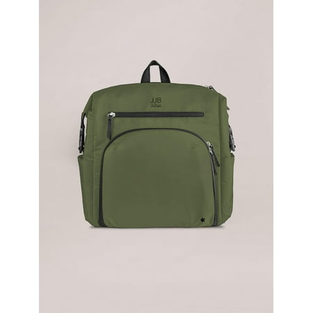 JuJuBe Modern Backpack Diaper Bag - Green Olive