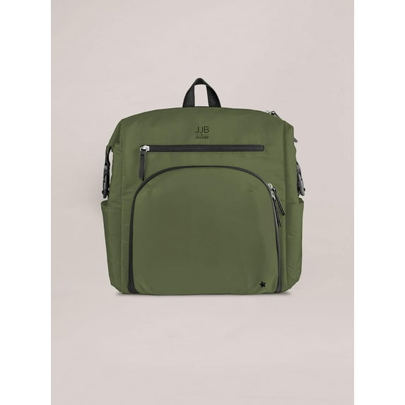 JuJuBe Modern Backpack Diaper Bag - Green Olive