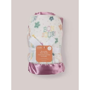 JuJuBe x Studio Oh! Ultra-Soft Thick Reversible Baby Blanket - Bonjour Bb