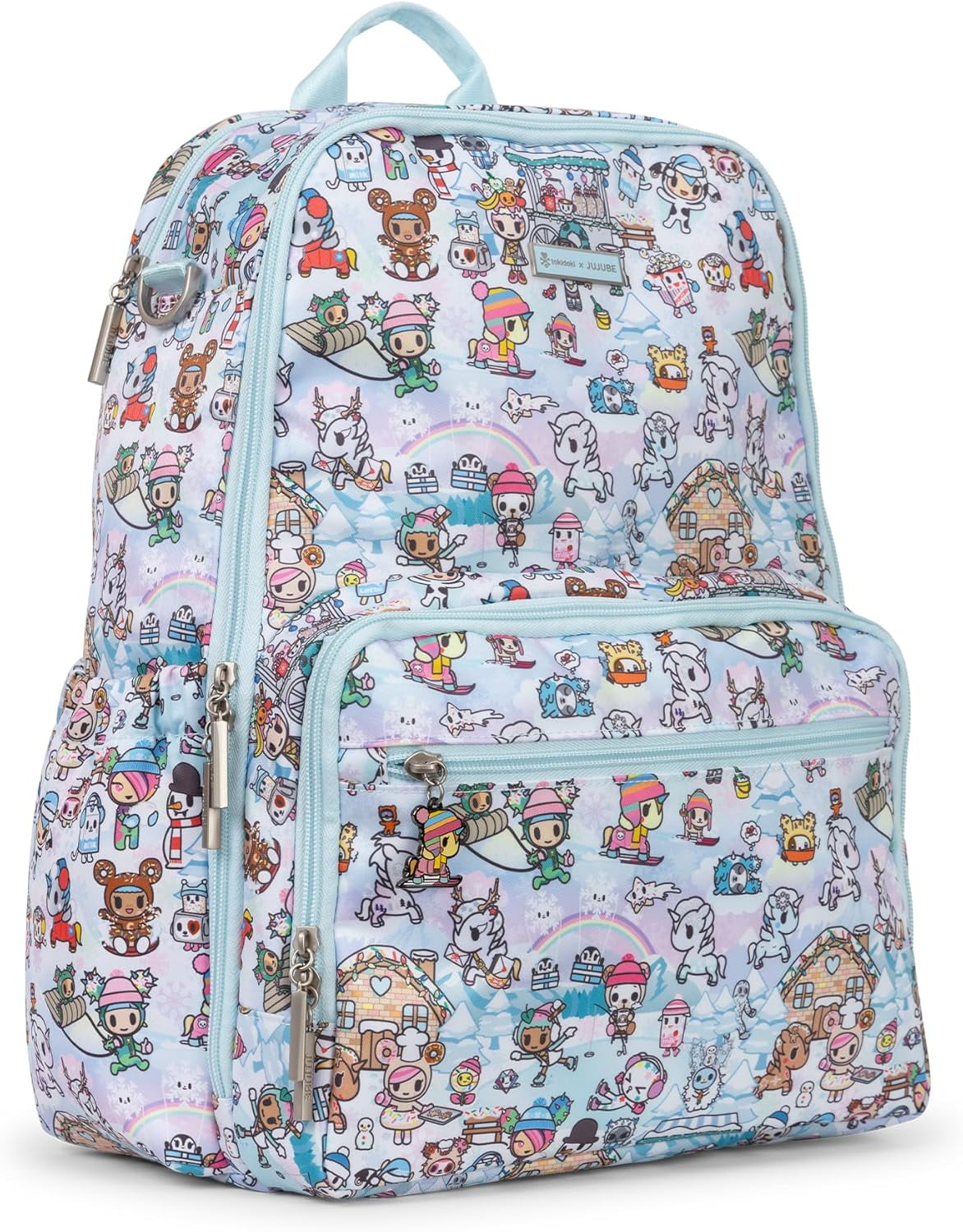 JuJuBe Zealous Diaper Bag, tokidoki Snow Day, Backpack and