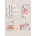 thumbnail image 1 of JuJuBe x Studio Oh! Socks, Bib, Teething Ring, Blankets Baby Bundle - Bloomin' Boot, 1 of 1