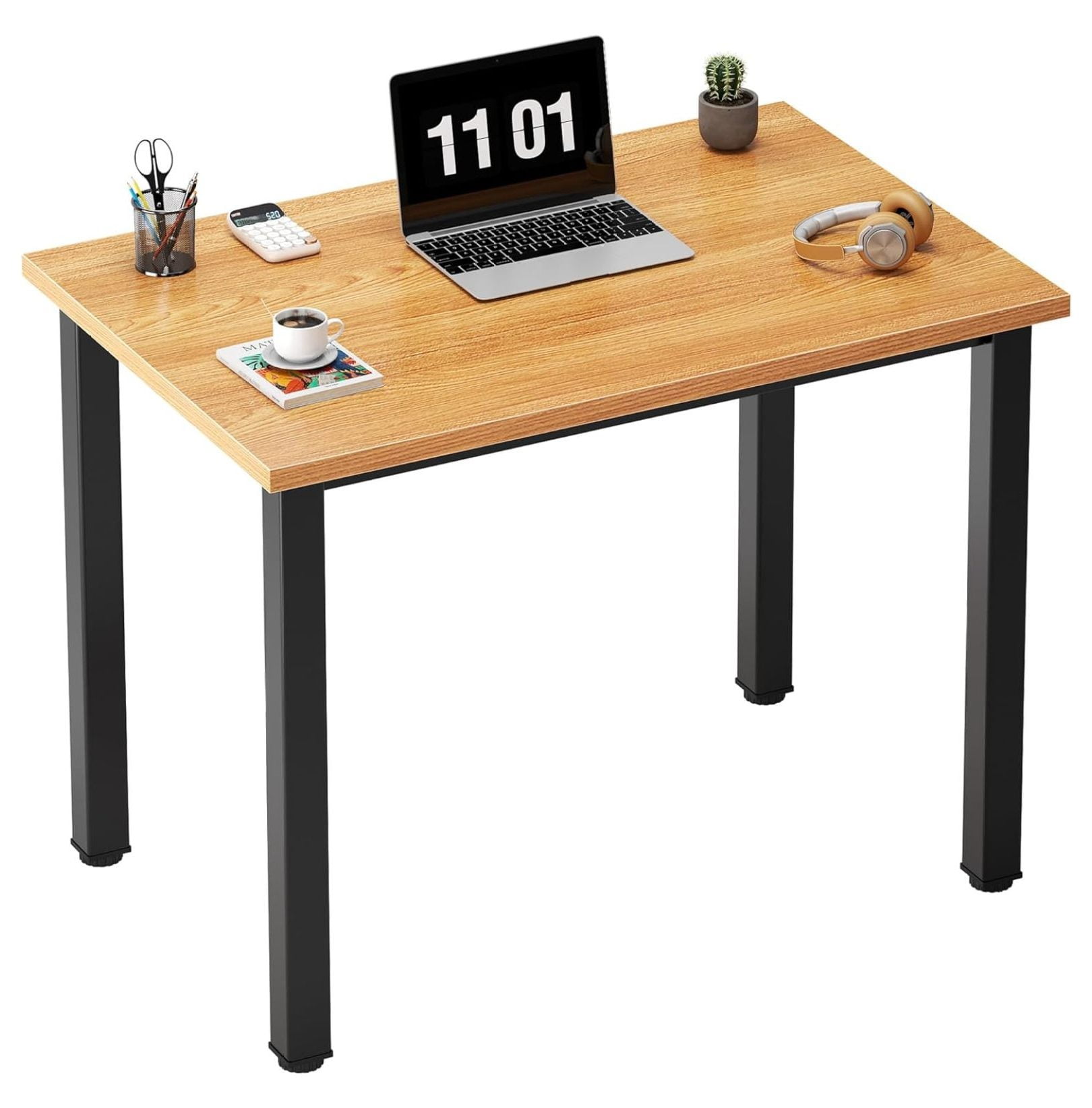 JuRlvC Small Desk, 31.5 inch Sturdy Writing Desk for Small Spaces ...