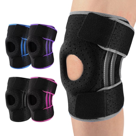 JuWDoC Knee Brace Patellar Tendon Support Strap Wellnee Knee Brace Patella Knee Support Band, Pain Relief Strap for Running, Basketball, Hiking, Soccer, Pickleball, Training, Knee Voleyball 24 Inch