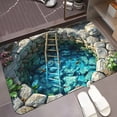 thumbnail image 1 of JuWDoC Optical Illusion Rug 3D Rugs Optical Illusion Illusion Rug 3D Rugs 3D Optical Illusion Rug - Illusion Floor Mat for Door Entrance, Bathroom, Stairs, playroom, Living Room, or Area, 1 of 5