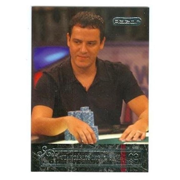 Juan Carlos Mortensen 2006 Razor Poker No.4 (WSOP WPT Poker Player)