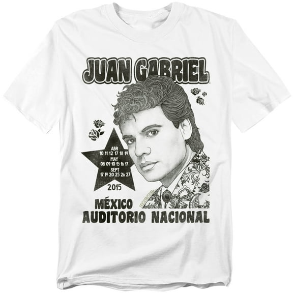 Juan Gabriel T-Shirt Auditorio Nacional 2015 Unisex Graphic Tee for Men & Women