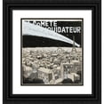 thumbnail image 1 of Juan Gris 15x16 Black Ornate Wood Framed Double Matted Museum Art Print Titled - The Liquidator Comet, 1 of 5