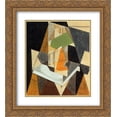 thumbnail image 1 of Juan Gris 2x Matted 20x24 Gold Ornate Framed Art Print 'Lamp', 1 of 2