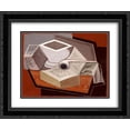 thumbnail image 1 of Juan Gris 2x Matted 24x20 Black Ornate Framed Art Print 'The Open Book', 1 of 2