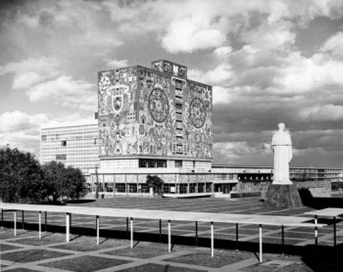 Juan OGorman Mosaic National University  Library Mexico City Mexico Canvas Art -  (18 x 24)