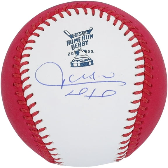 Juan Soto Washington Nationals Autographed 2022 Home Run Derby Money Baseball - Fanatics Authentic Certified