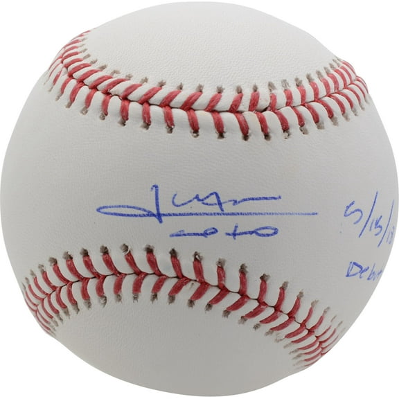 Juan Soto Washington Nationals Autographed Baseball with "5/20/18 Debut" Inscription - Fanatics Authentic Certified