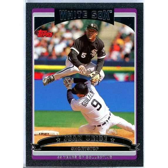 Juan Uribe Card 2006 Topps Black #51