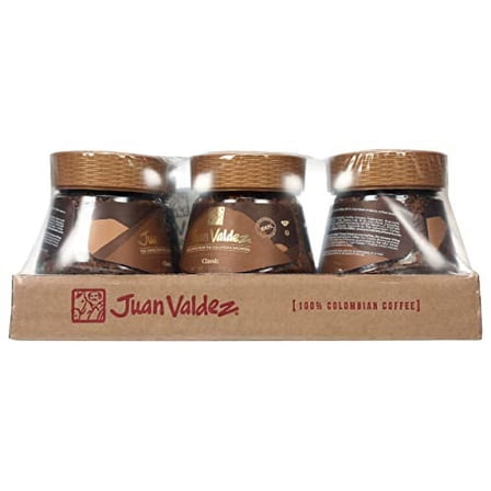 Juan Valdez Instant Freeze Dried Regular Coffee, 3.5 OZ