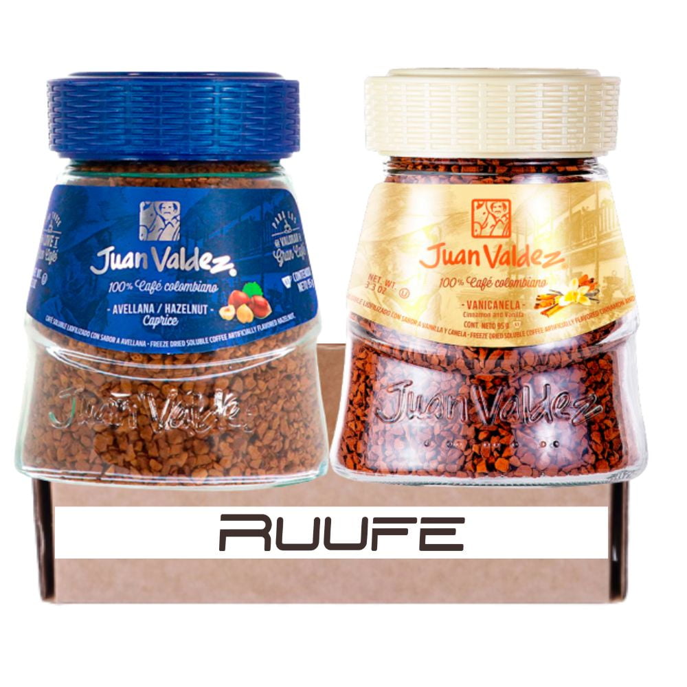 Juan Valdez Hazelnut and Vanilla Cinnamon (2 pack) Flavor Instant