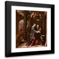 thumbnail image 1 of Juan de Valdés Leal 20x24 Black Modern Framed Museum Art Print Titled - The Visitation (1673), 1 of 5