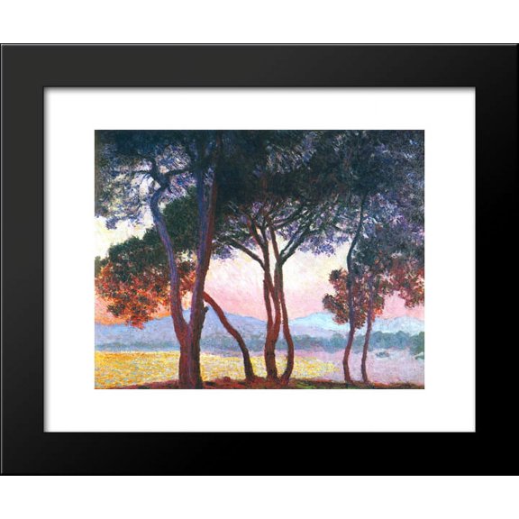 Juan-les-Pins 20x24 Framed Art Print by Monet, Claude
