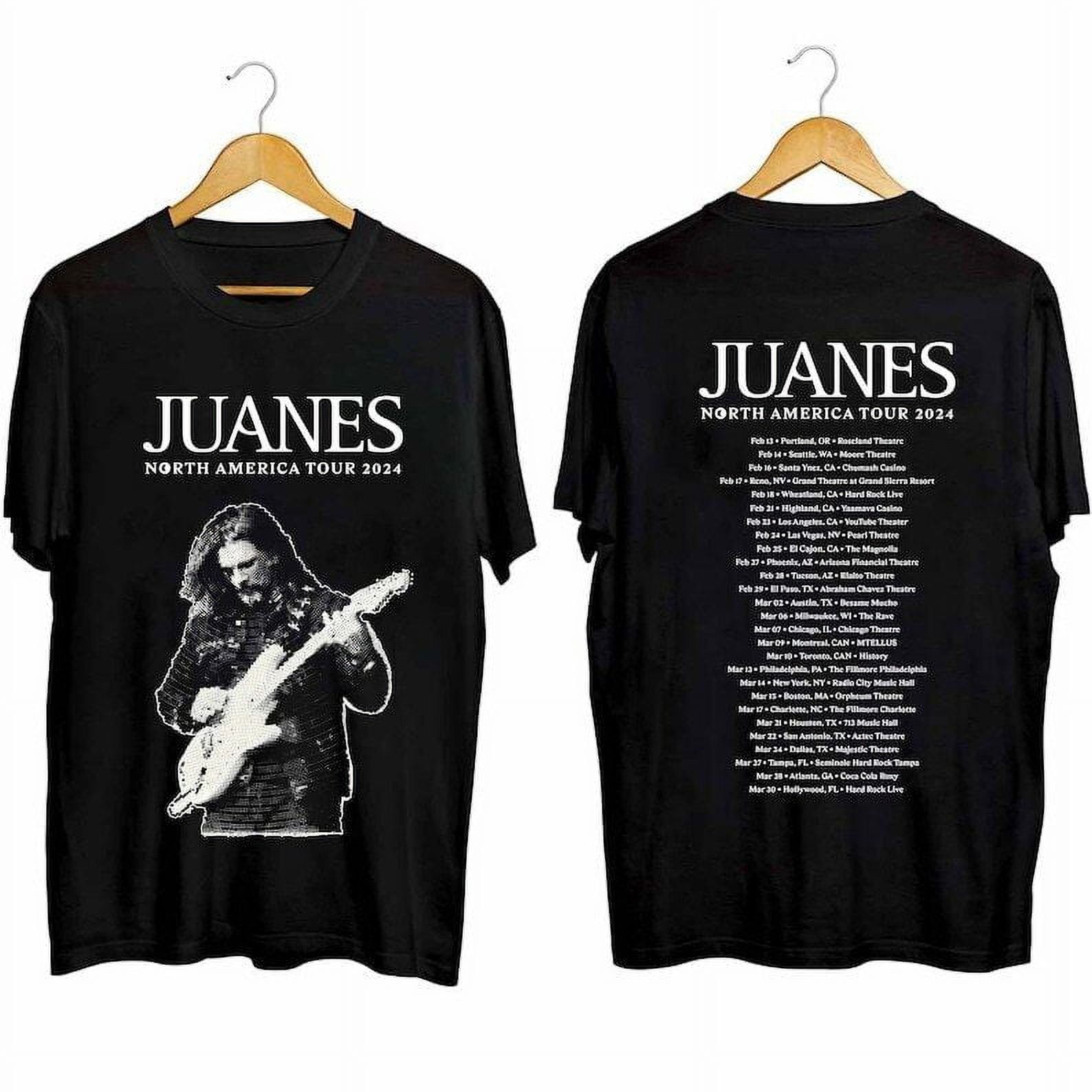 Juanes North American 2024 Tour Shirt, Juanes Fan Shirt Gift