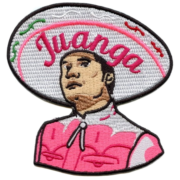 Juanga Mexican Musician Patch El Divo de Jurez Embroidered Iron On