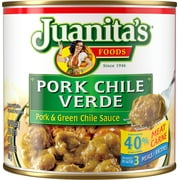 Juanita's Foods Pork Chile Verde, 25 oz Can