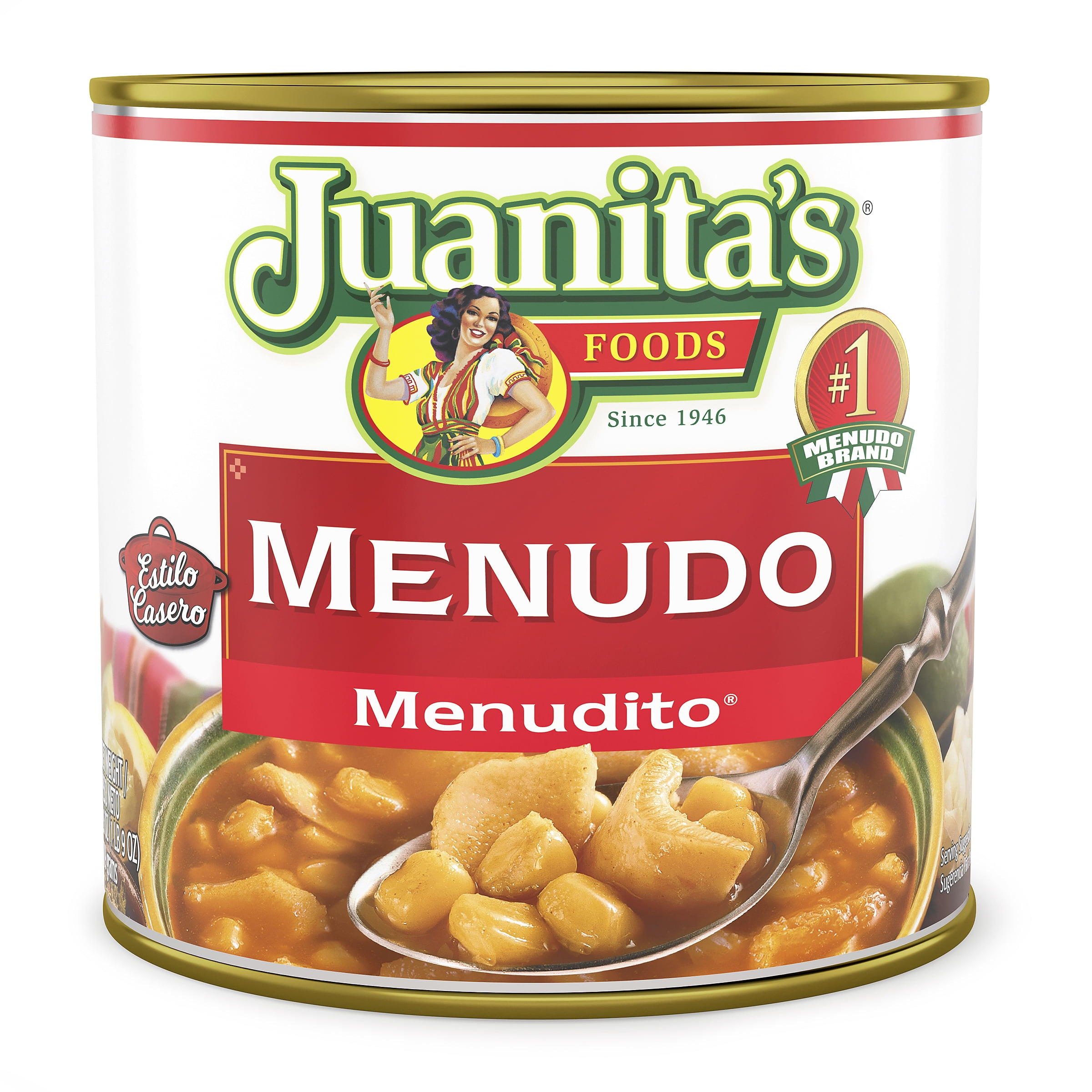 Juanitas Foods Ready to Serve Original Menudo Soup, 25 oz Can
