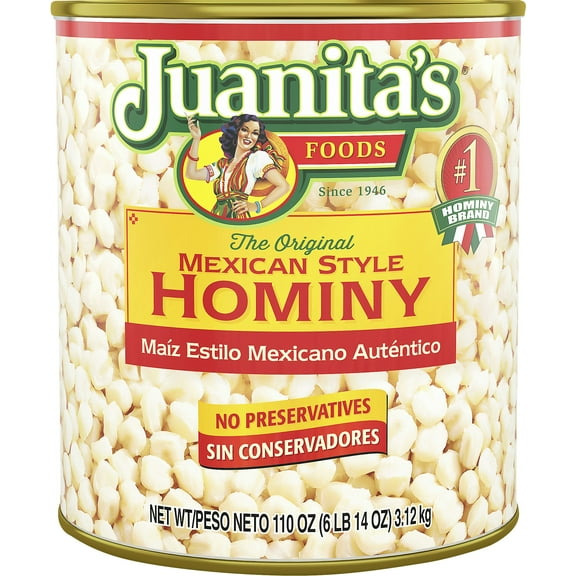 Juanita's Hominy 110 oz (Pack Of 6)