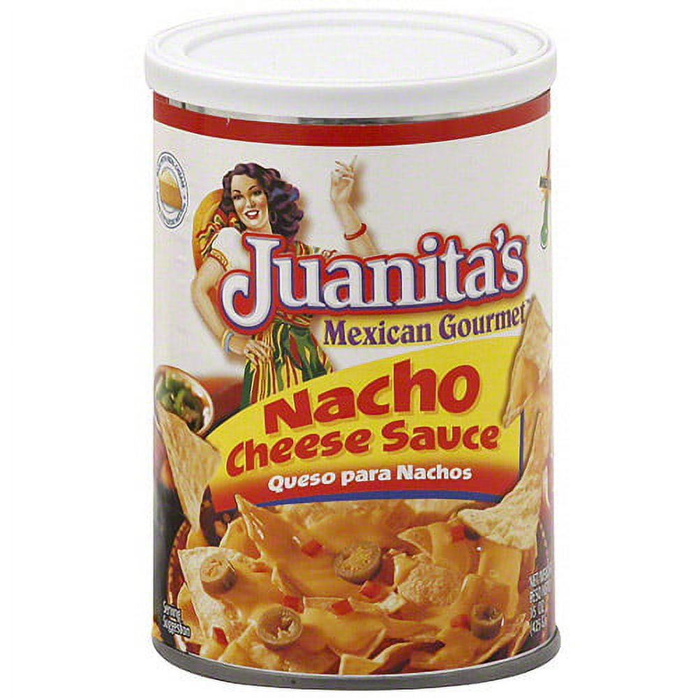 Juanita's Medium Nacho Cheese Sauce, 15 oz (Pack of 12)