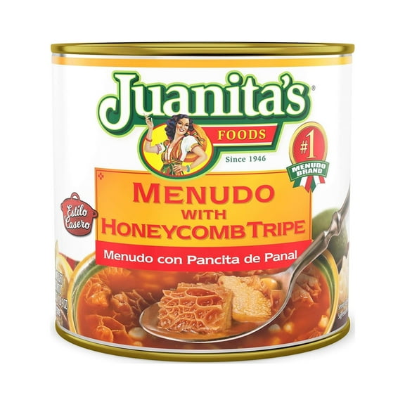 Juanita's Menudo with Honeycomb Tripe, 25 oz (Pack of 16)