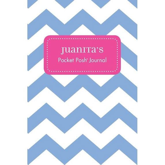 Juanita's Pocket Posh Journal, Chevron, (Paperback)