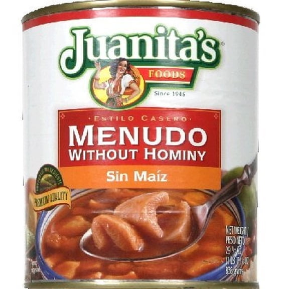 Juanitas Soup, Menudo without Hominy, 25 oz (Pack of 6)