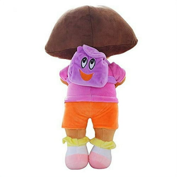 Juantin Store Soft Plush Toys for Toddlers 1pc 25cm Cute Dora/Monkey Boots/Fox Stuffed Plush Toys Genuine Love Adventure of Dora Dolls TV & Movies Game for Kids gift-01