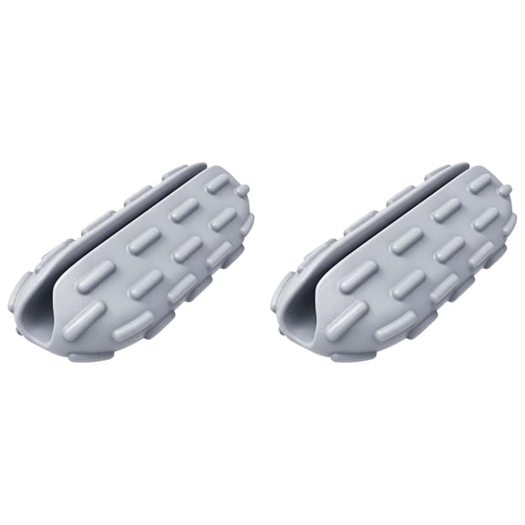 Juaoua 2Pcs Weighted Pencil Grips,1OZ Silicone Writing Aid,For Handwriting,Spelling,And Classroom Work,Handwriting Tools for Pens,Weak Hands,Grip Strength,Motor Skills,Training,Office Supplies,Gray