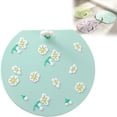 thumbnail image 1 of Juaoua Bathtub Plug,Large Silicone Shower Drain Cover,Universal Odor & Bug-Blocking Drain Seal Mat for Kitchen Bathroom Floor Drain Laundry Room,Prevents Sewer Smell,Bathroom Gadgets Accessories, 1 of 1