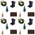 thumbnail image 1 of Juaoua Christmas Miniature Dollhouse Gnome Accessories Set,DollHouse Miniatures Christmas Decoration,Mini Scene Model Pretend Toys for Festival Holiday Party Favors Gift,Diy Decoration Ornaments, 1 of 5