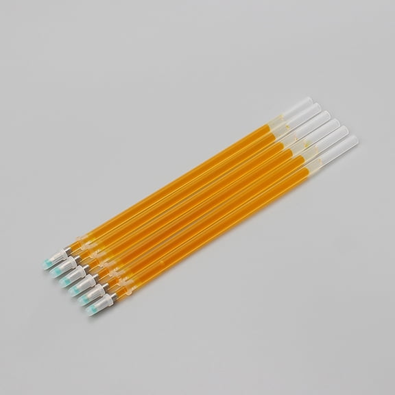 Juaoua Washable Fabric Markers for Sewing,Erasable Sewing Marking Pens for Quilting, Fabric Pens for Sewing, Washable Fabric Marker, Water Soluble Pen,Yellow