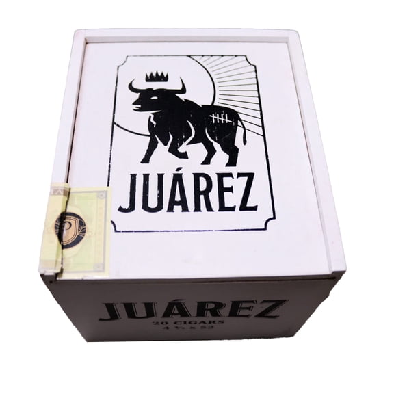 Juarez 4 3/4 x 52 Empty Wood Cigar Box 5.5" x 4.75" x 4"