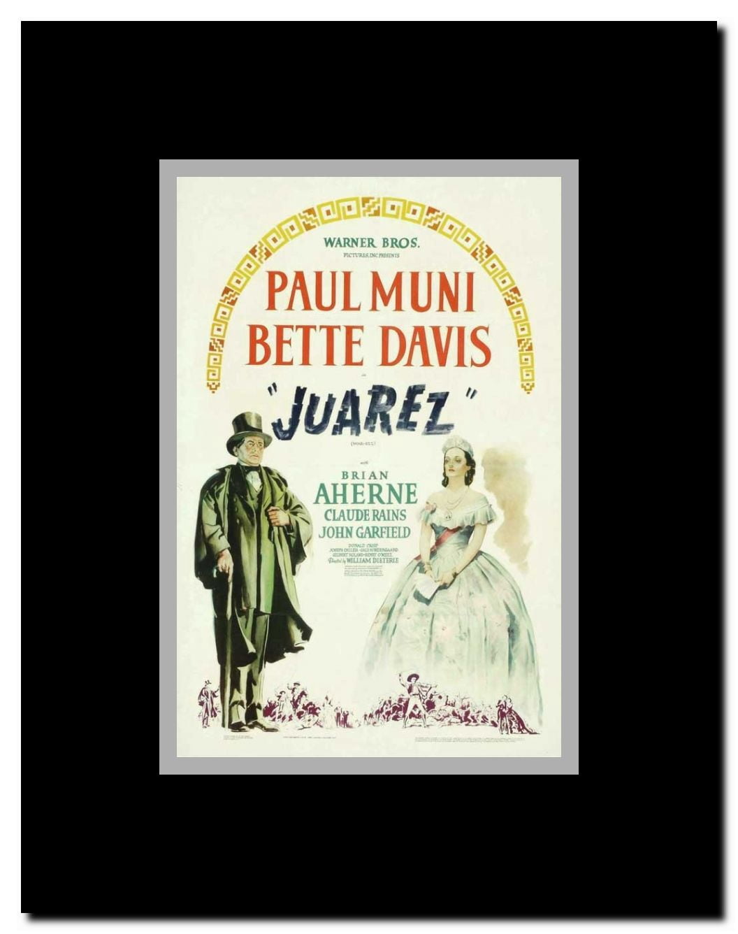 Juarez Framed Movie Poster