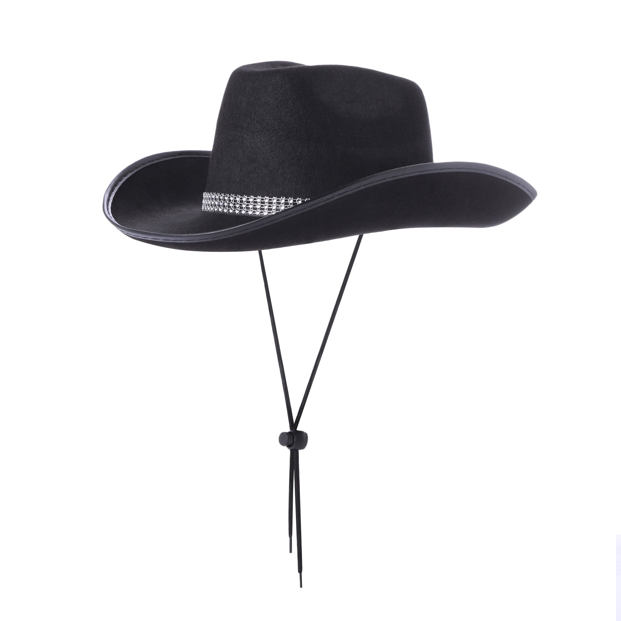 Shiny Festival Costume Hat Shiny , Bling Wide Brim Cowboy  display picture 2