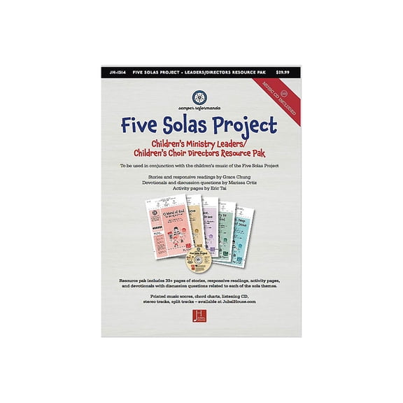 Jubal House Publications The Five Solas (Bundle of All Kid's Resources) Resource Kit composed by Edwin M. Willmington