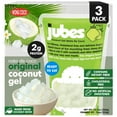 thumbnail image 1 of Jubes Nata De Coco Pandan Flavor – Coconut Gel Dessert, 12.7 oz  (Pack of 3) | Chewy Coconut Jelly in Syrup, 1 of 7