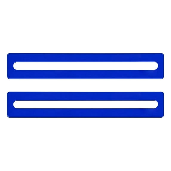 Jubilant  Acrylic Mahjong Tool Mahjong Line Finder Translucent Ruler Durable Acrylic Tool for Mahjong Cards Bright Color Detector Easy-to-use Game for Beginners