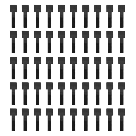 Jubilant Cable Management Tie Data Cable Organizer 10/50pcs Cable Organizer Tie Adhesive Adjustable Fastener Tape for Cord Wrap Reusable Nylon for Office