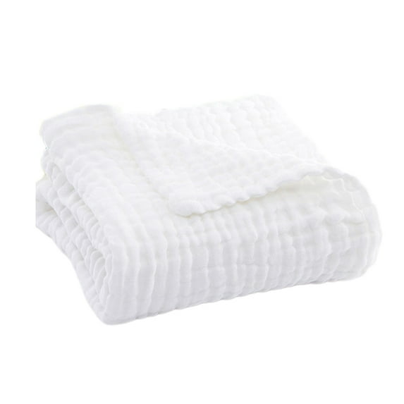 Jubilant Easy Care Muslin Blanket Muslin Blanket Summer Couch Throw Lightweight Cotton Breathable Comfort Wrap for Bed Sofa Travel Holiday Use Easy Care