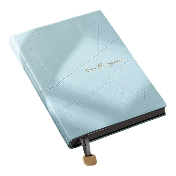 Jubilant Faux Leather Notebook Color-coded Notebook Faux Leather Cover Notebook Waterproof Diary Wear-resistant Journal Color-coded Writing Pad for Office