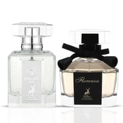 Jubilant Rose & Florenza Eau de Parfum Spray 100ml 3.4 oz by Maison Alhambra Bundle