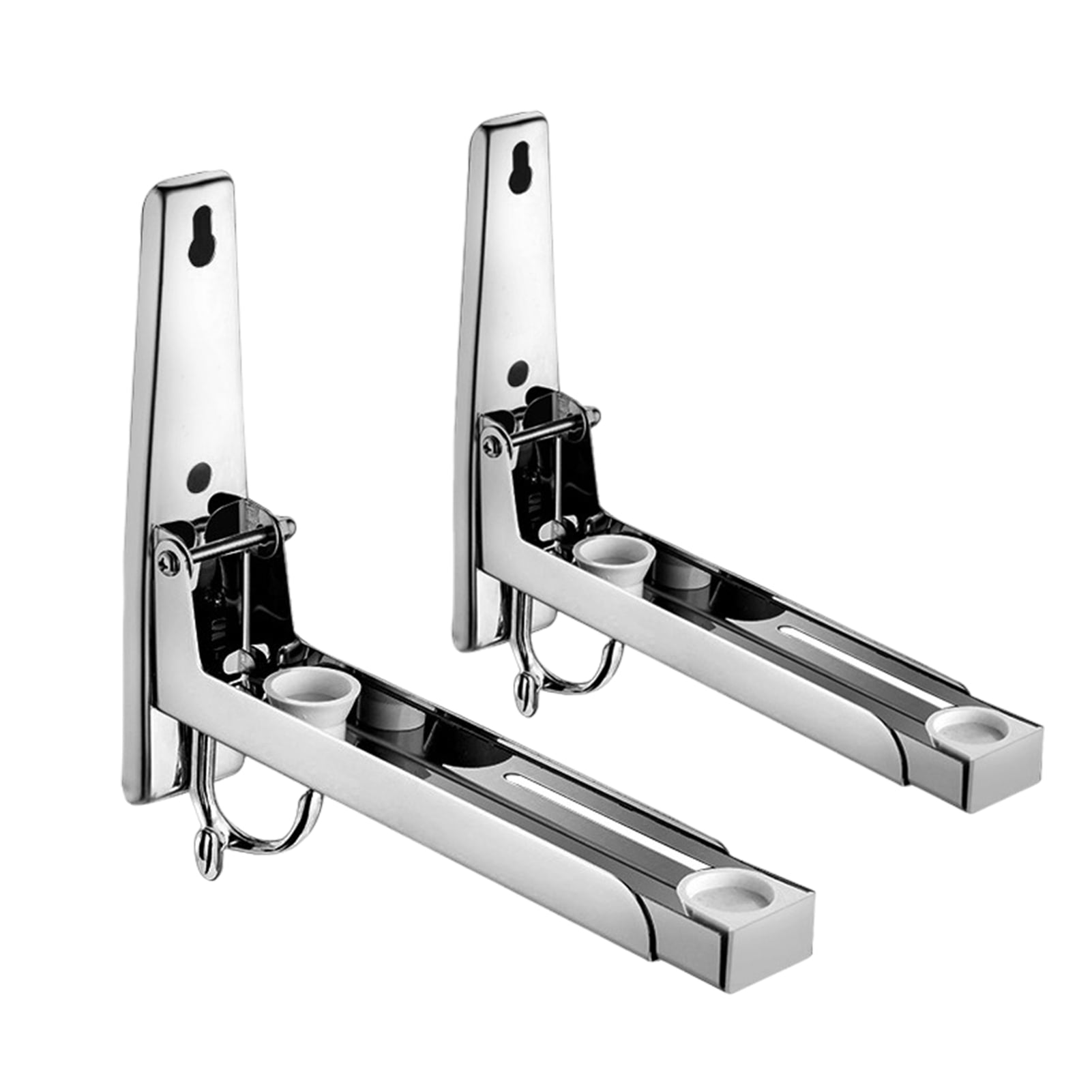 Jubilant Stainless Steel Microwave Rack Wall-mounted Storage Rack Wall ...